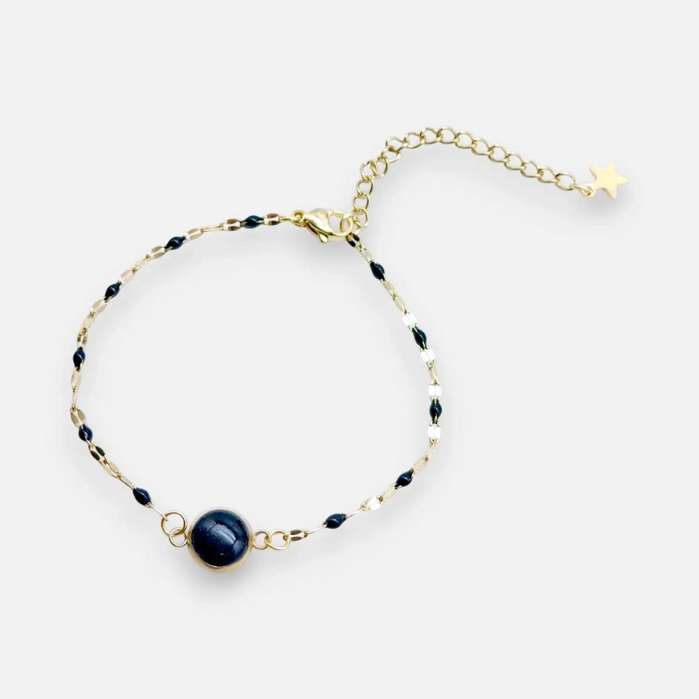 Enamel Pearl Extender - Emaille-Perlenkette