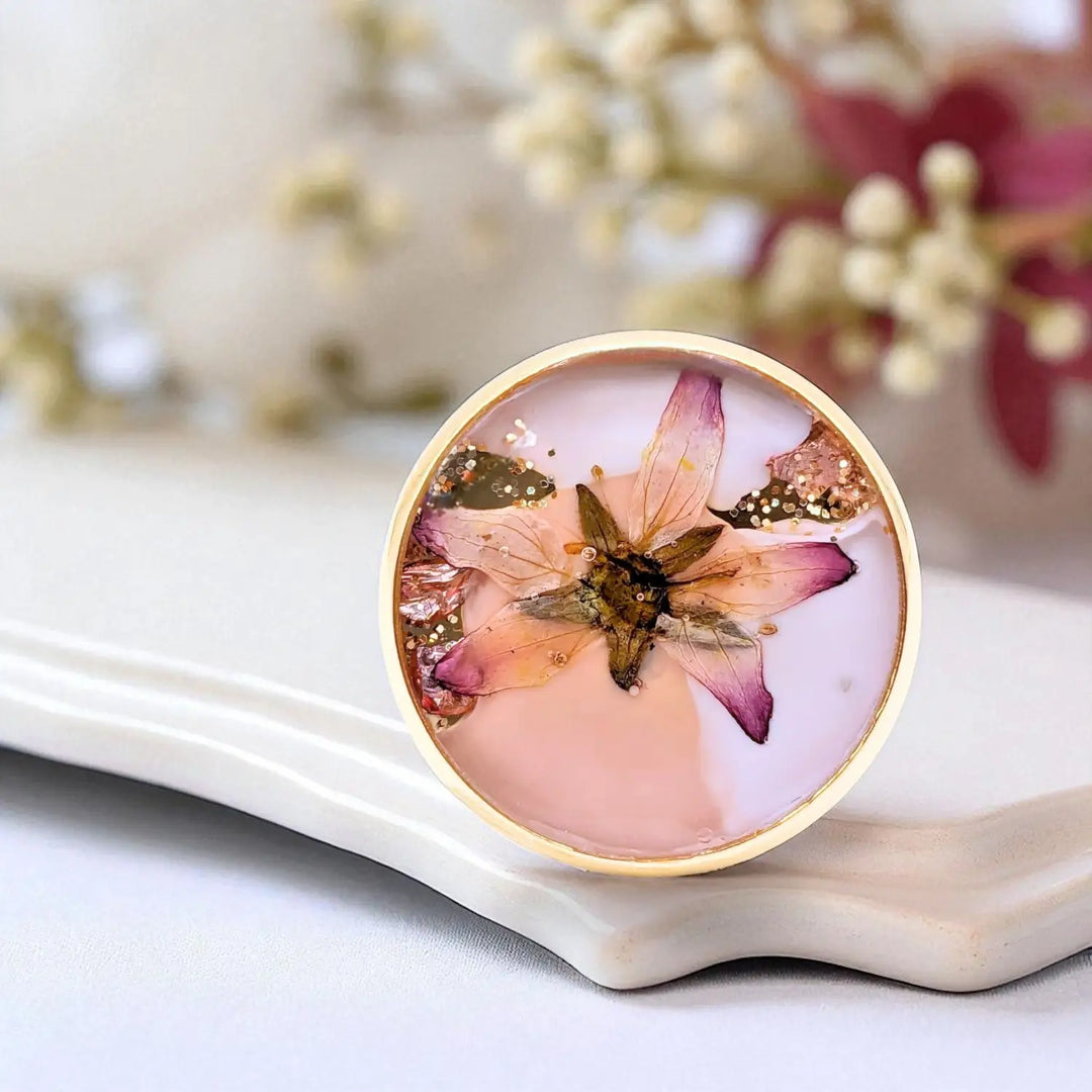 Floral Elegance - Unigröße (verstellbar)