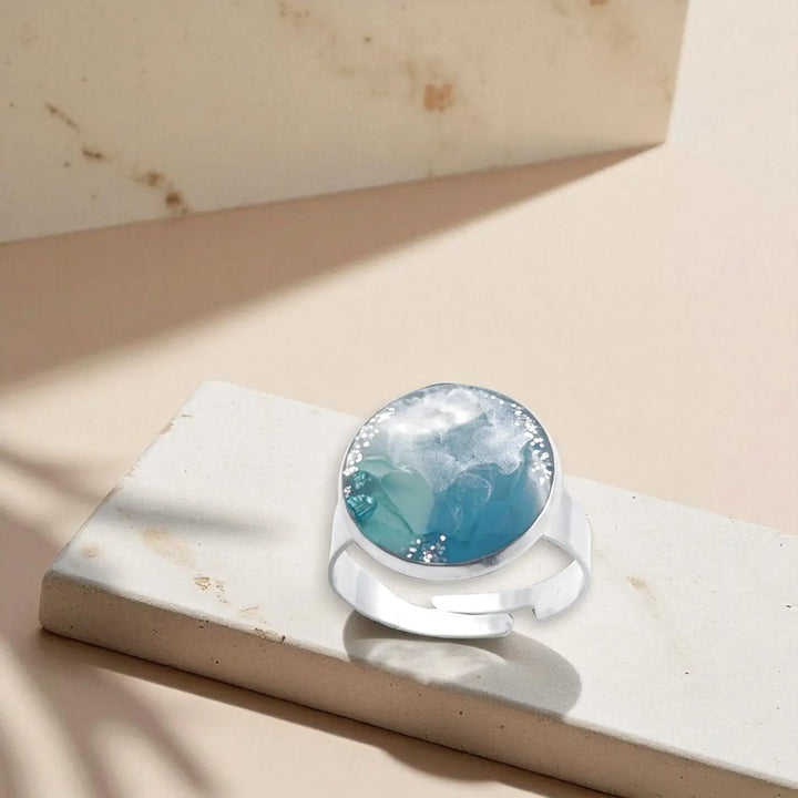 Forest Steel Ring - Unigröße (verstellbar)