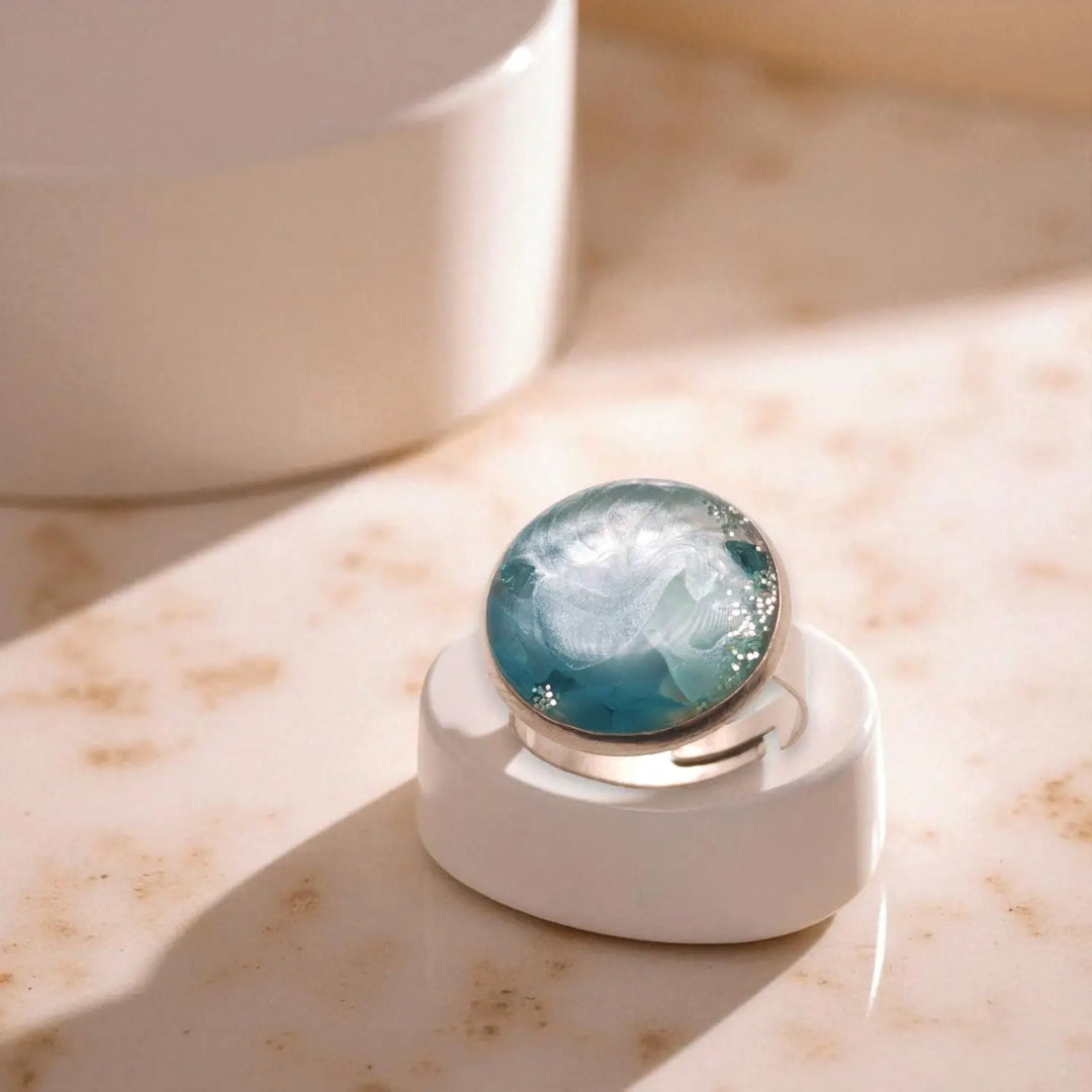 Forest Steel Ring - Unigröße (verstellbar)