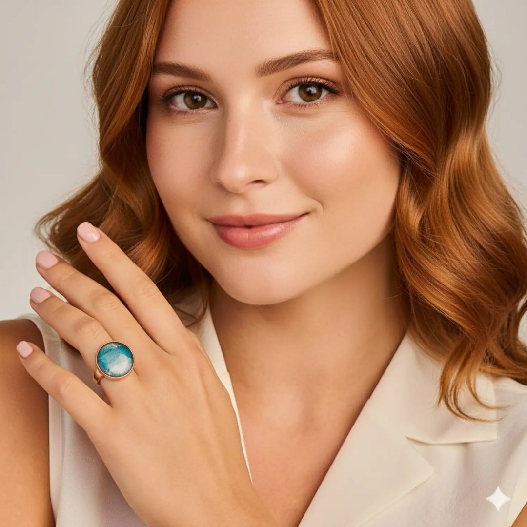 Forest Steel Ring - Unigröße (verstellbar)