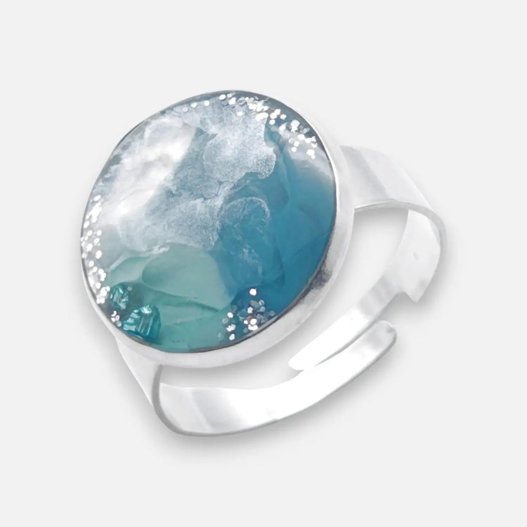 Forest Steel Ring - Unigröße (verstellbar)