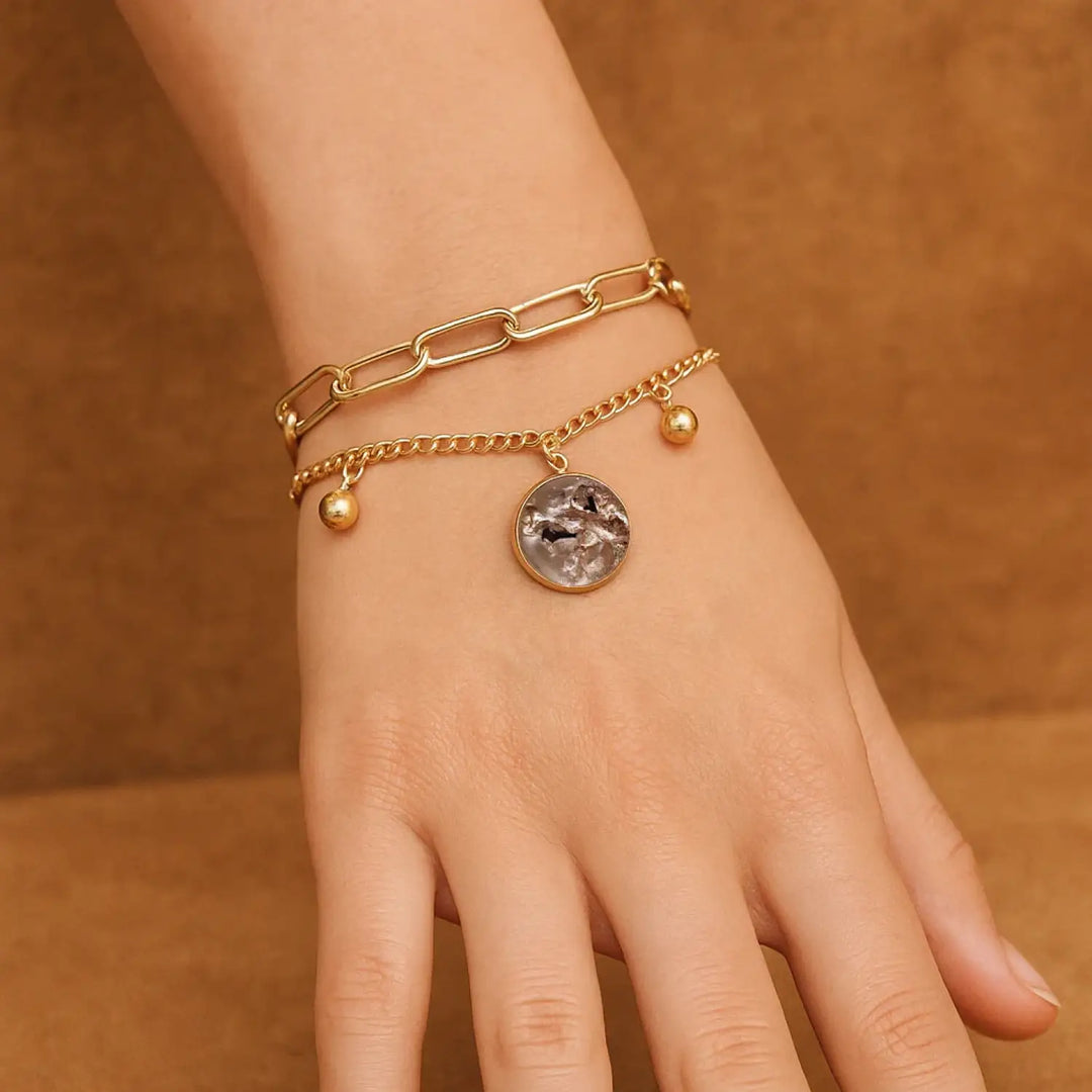 Gilded Glow Layers - Double-Layer