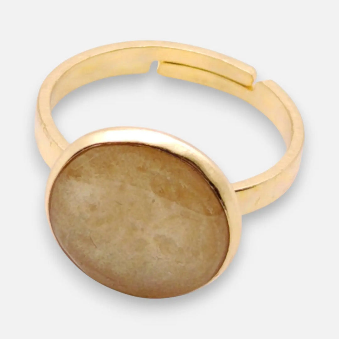 Gilded Glow Ring - Unigröße (verstellbar)