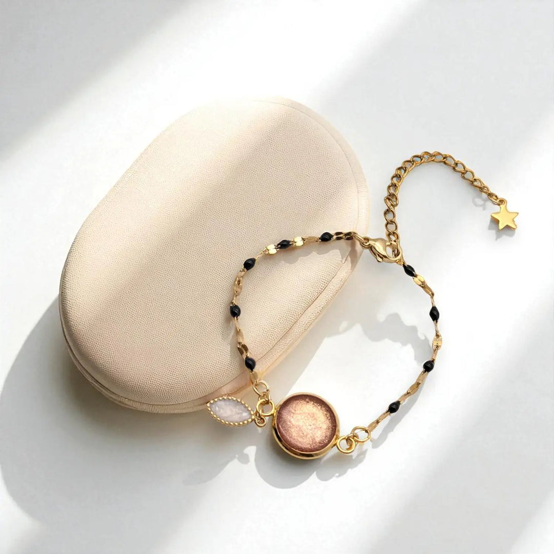 Gold Essence - Emaille-Kette