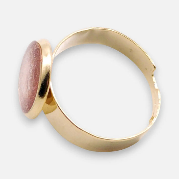 Gold Halo Ring - Unigröße (verstellbar)