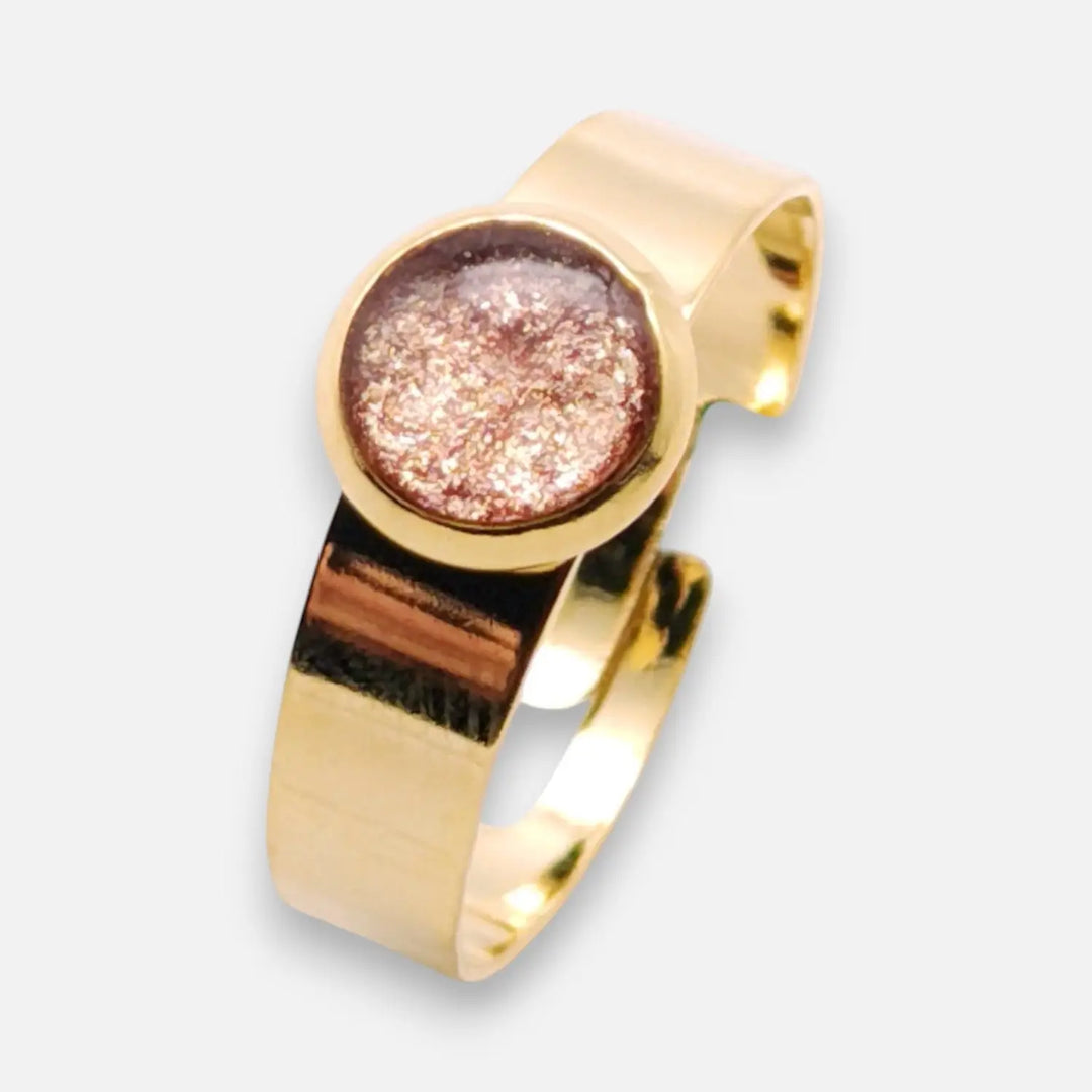 Golden Micro Ring - Unigröße (verstellbar)