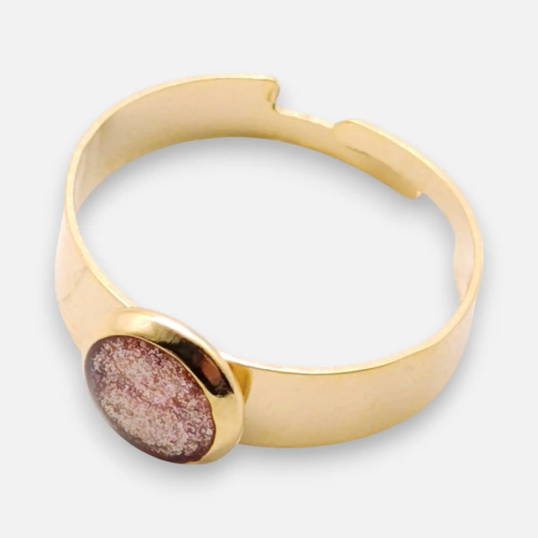 Golden Micro Ring - Unigröße (verstellbar)