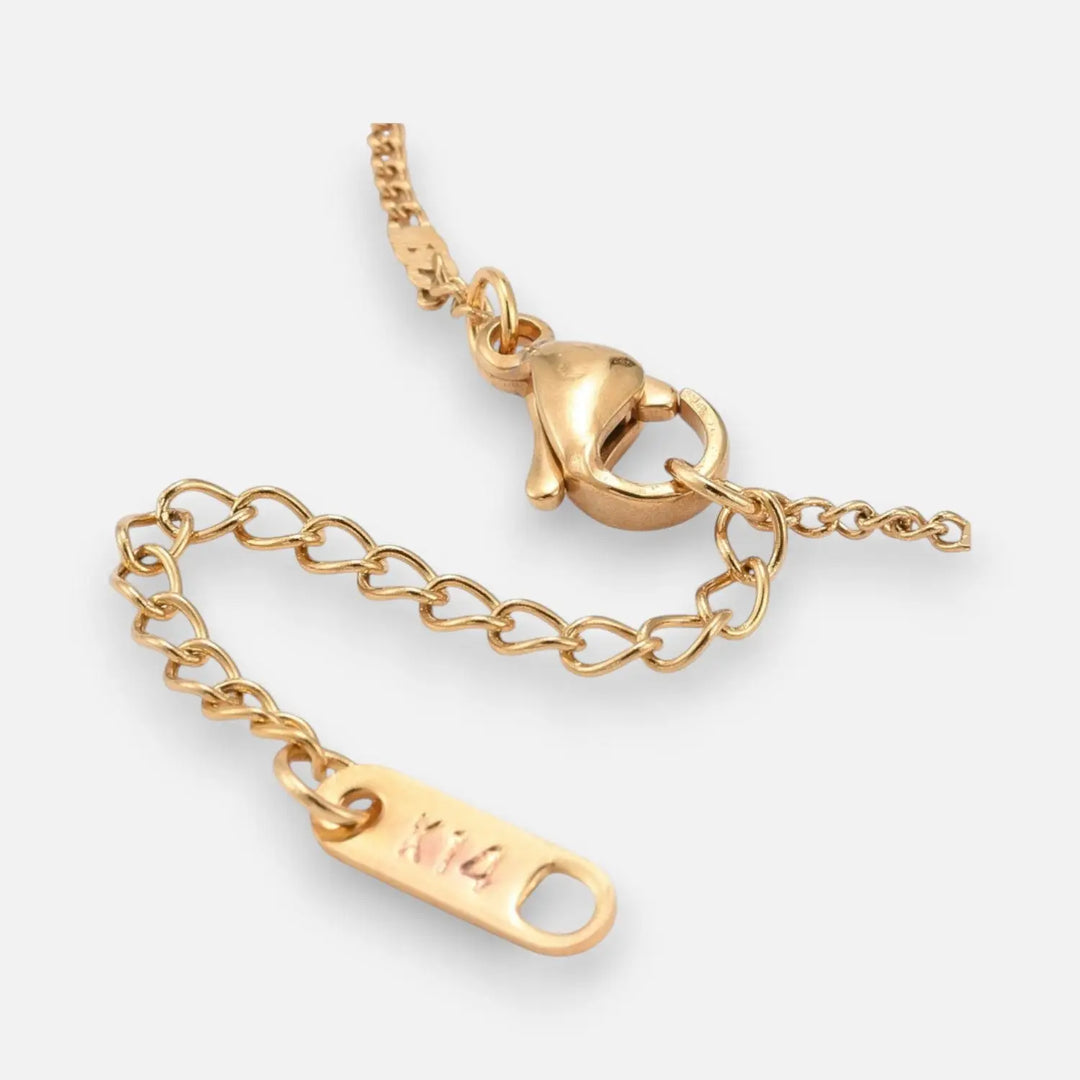 Golden Silhouette Chain - Schlangenkette