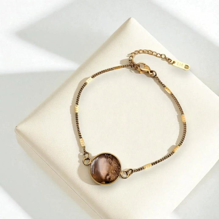 Golden Silhouette Chain - Schlangenkette