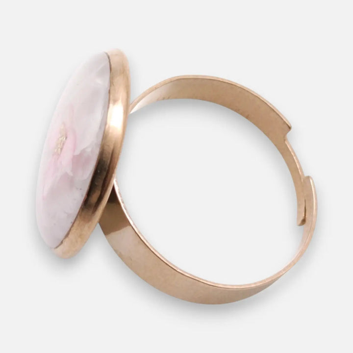 Ivory Blush Ring - Unigröße (verstellbar)