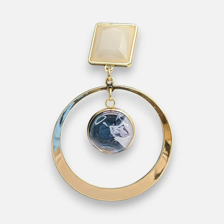 Ivory Grace Studs - Ohrstecker