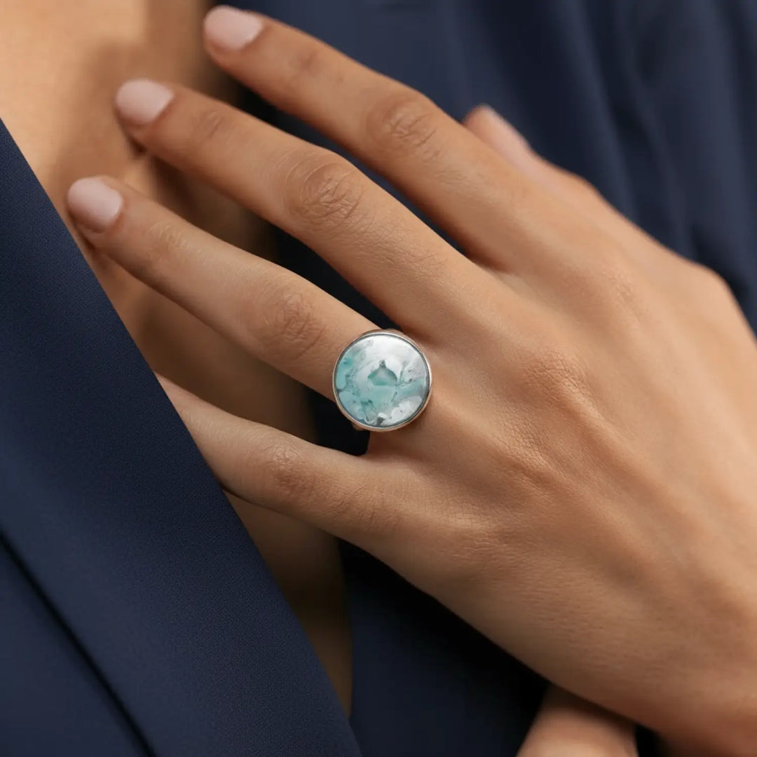 Ivory Meadow Ring - Unigröße (verstellbar)