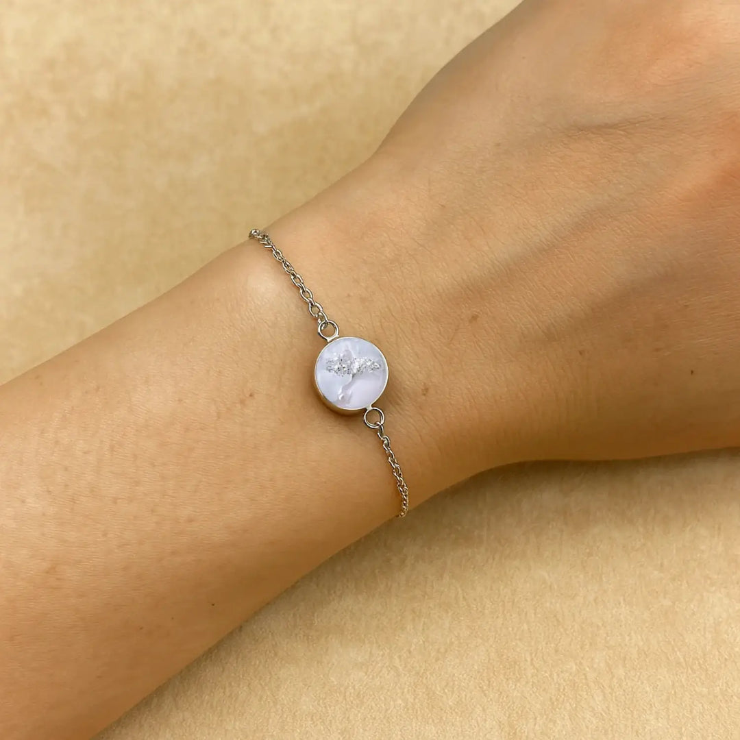 Ivory Wave Charm - Wasserwellenkette