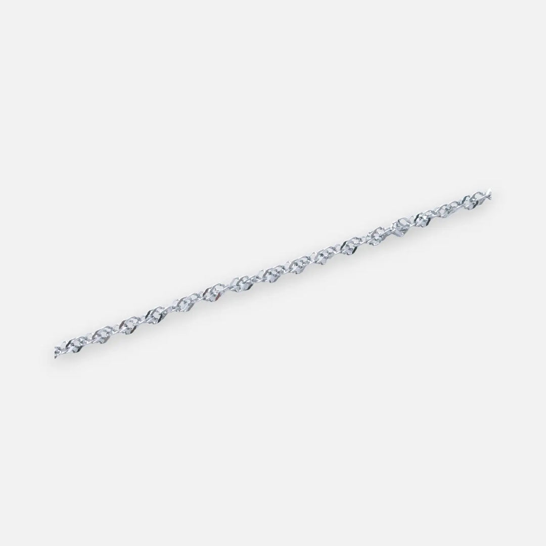 Ivory Wave Charm - Wasserwellenkette