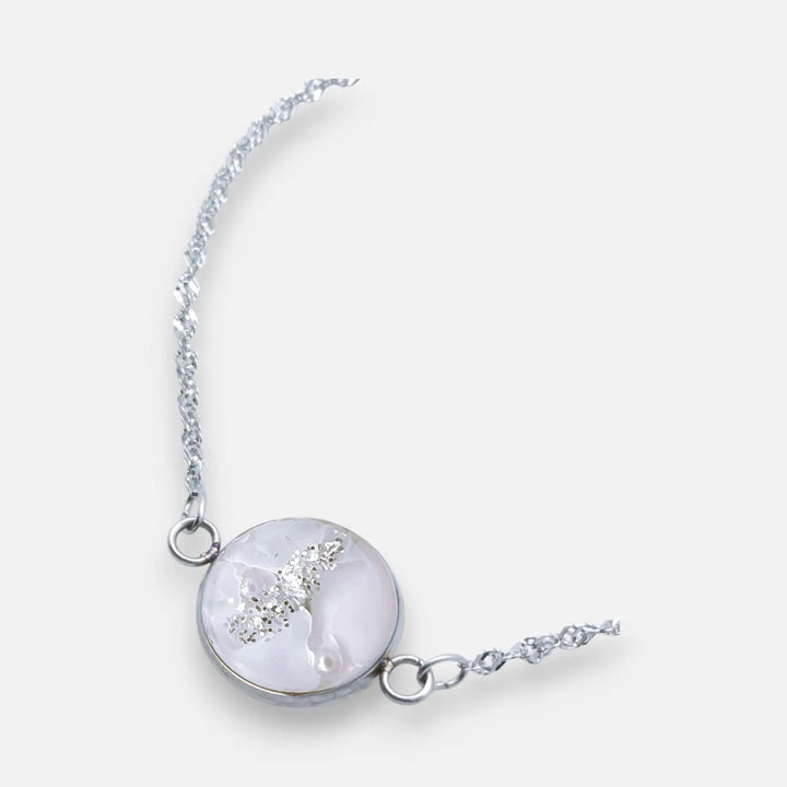 Ivory Wave Charm - Wasserwellenkette
