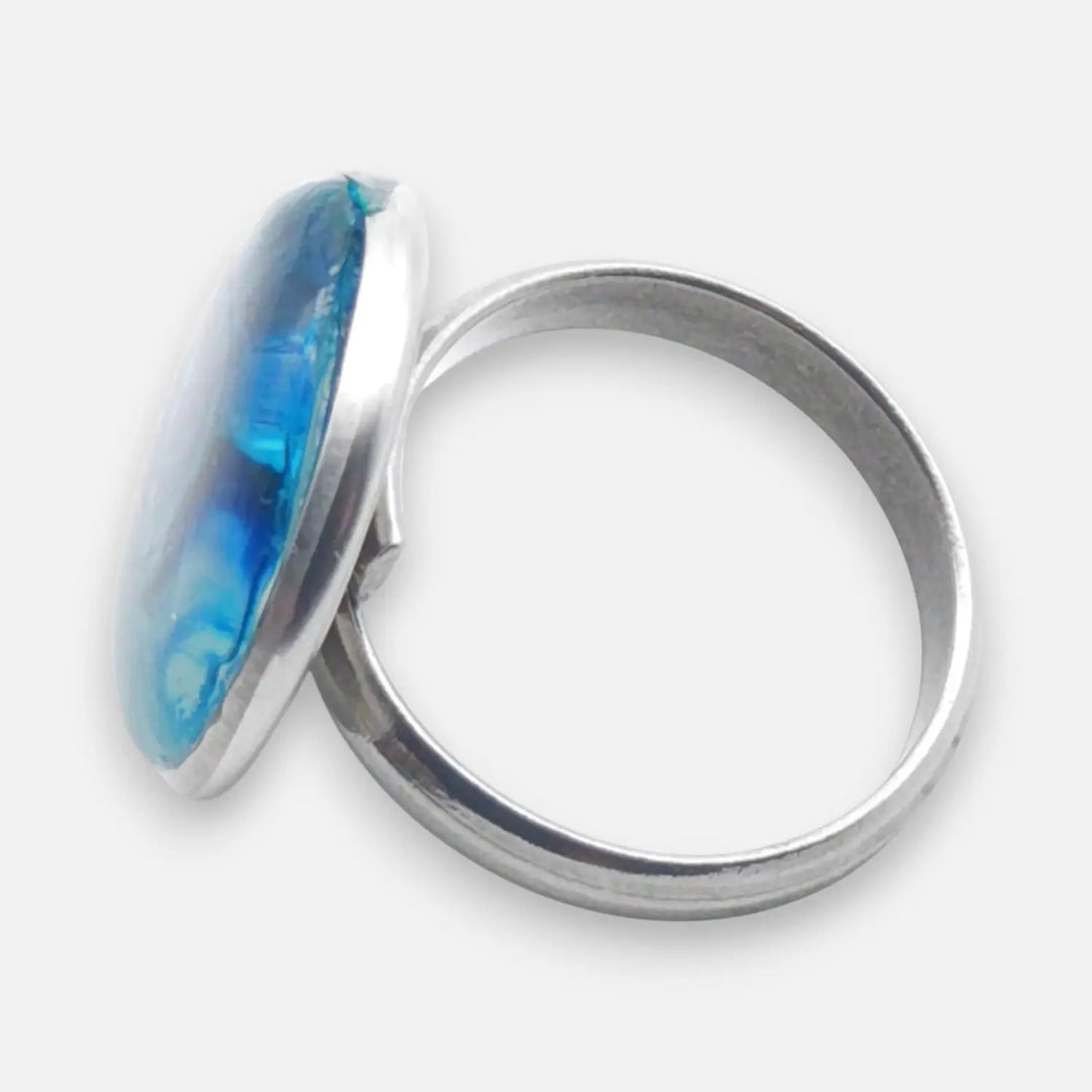 Lagoon Trio Ring - Unigröße (verstellbar)