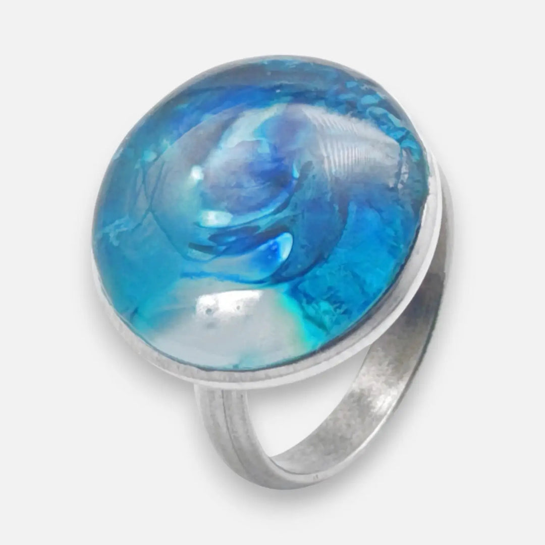 Lagoon Trio Ring - Unigröße (verstellbar)