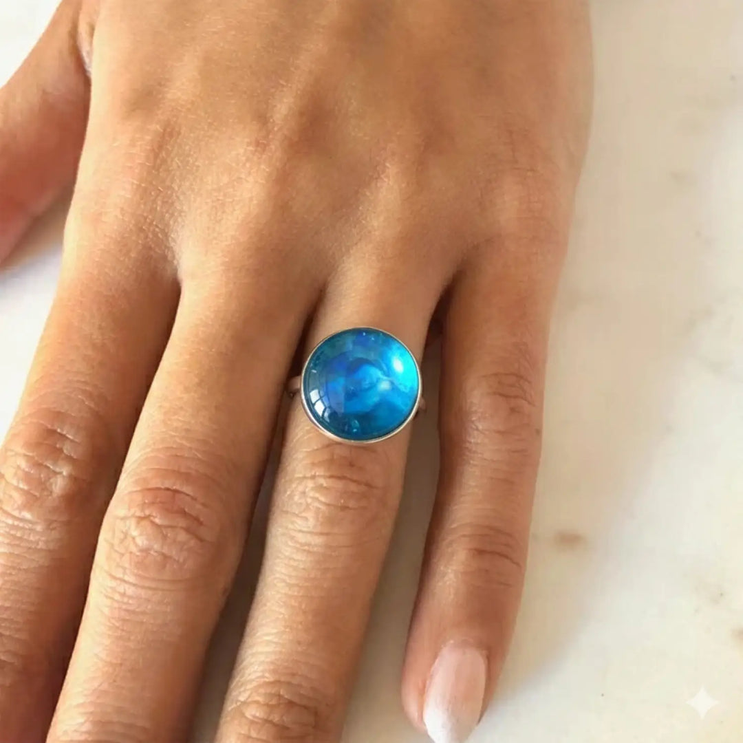 Lagoon Trio Ring - Unigröße (verstellbar)