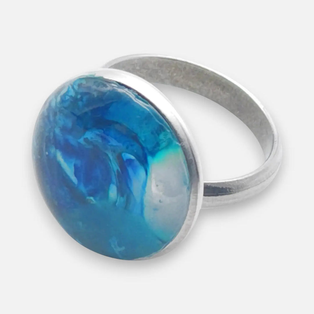 Lagoon Trio Ring - Unigröße (verstellbar)