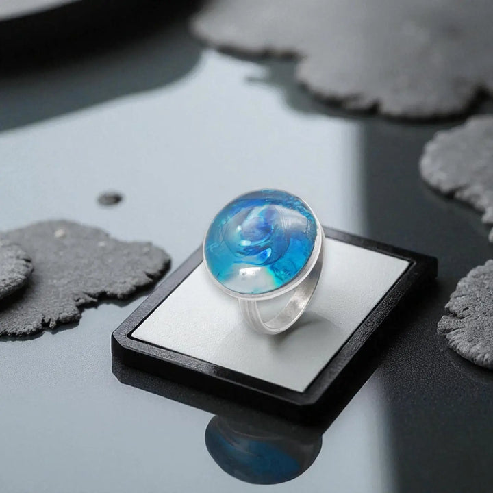 Lagoon Trio Ring - Unigröße (verstellbar)