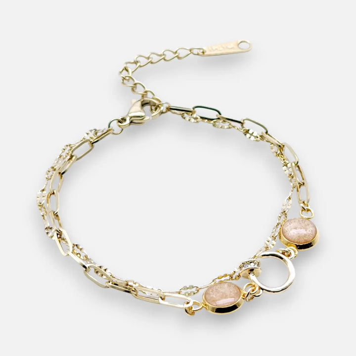 Layered Shine Bracelet - Double-Layer