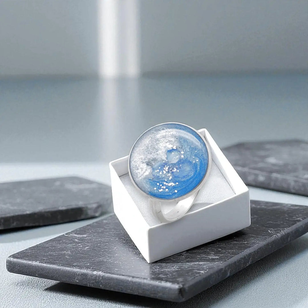 Marine Steel Ring - Unigröße (verstellbar)