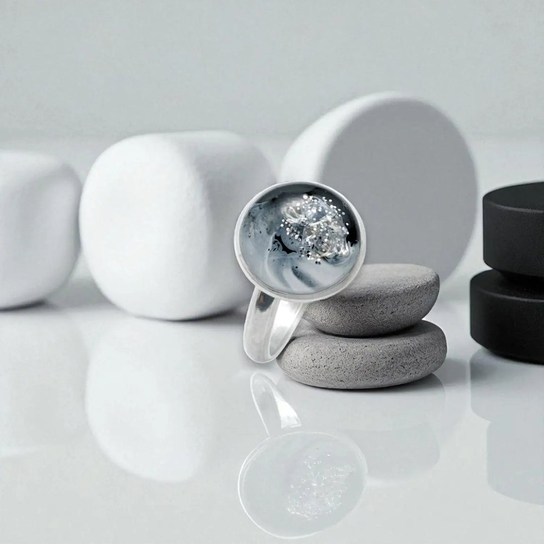 Monochrome Halo - Unigröße (verstellbar)