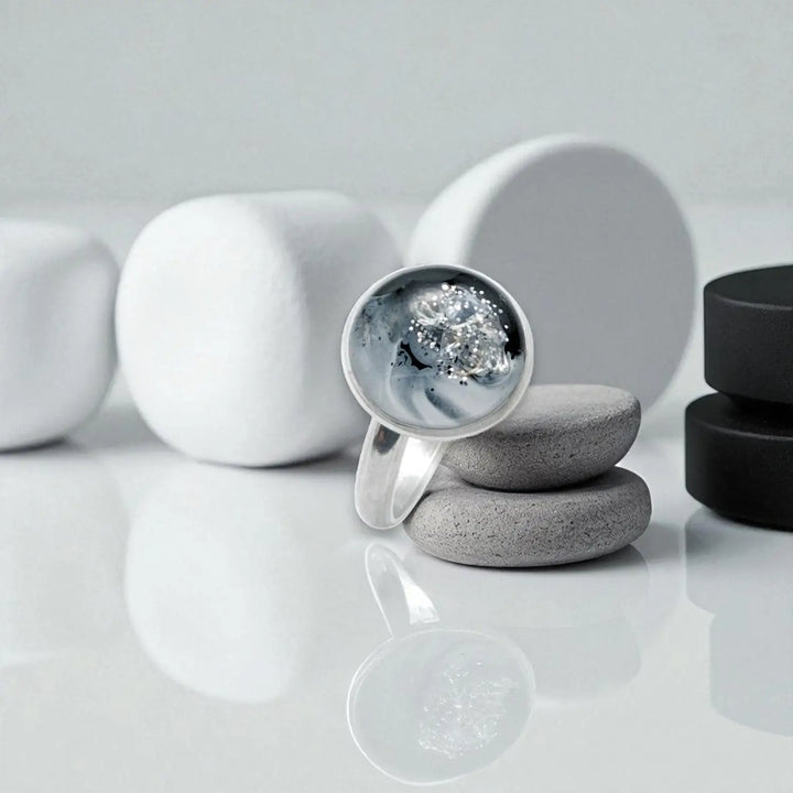 Monochrome Halo - Unigröße (verstellbar)