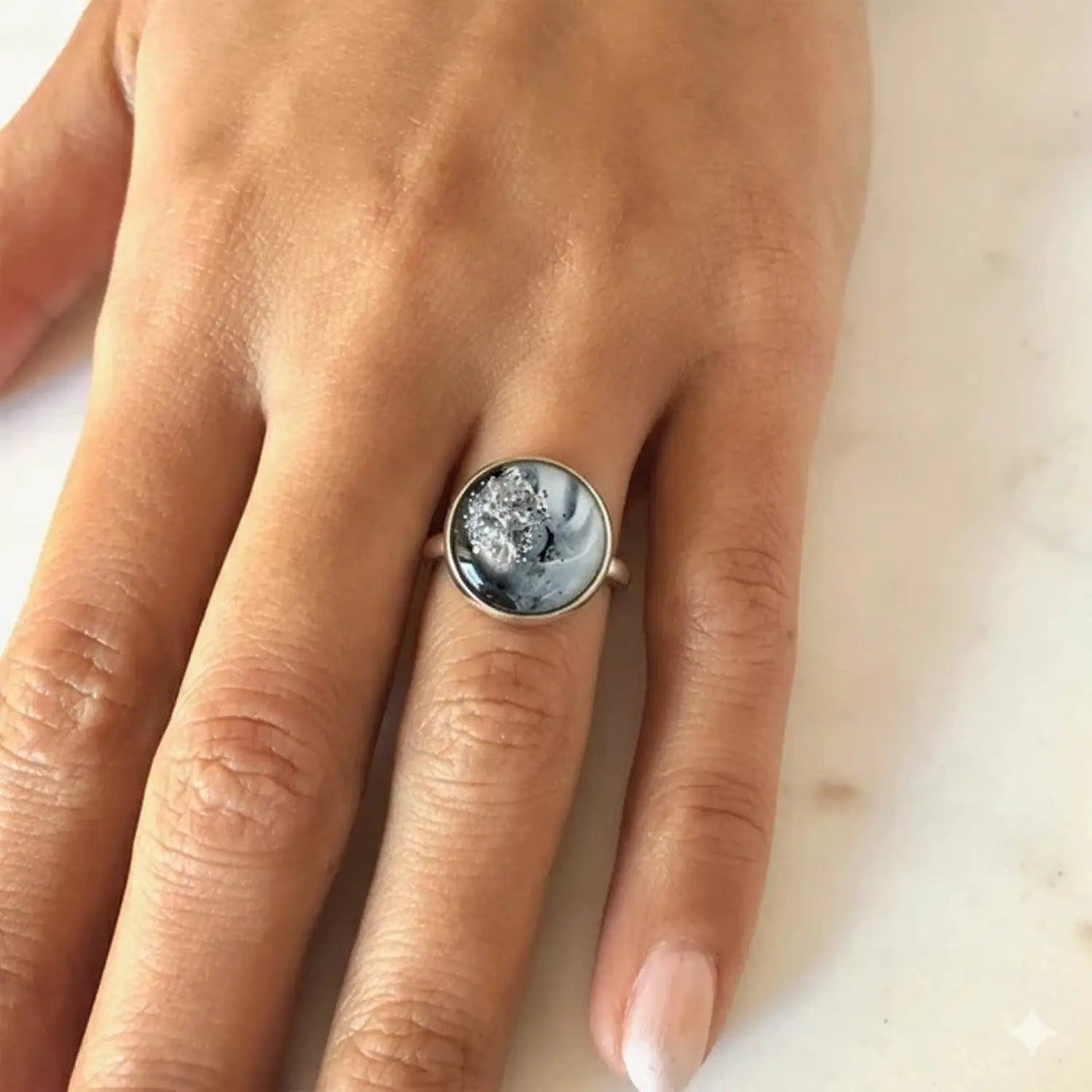 Monochrome Halo - Unigröße (verstellbar)