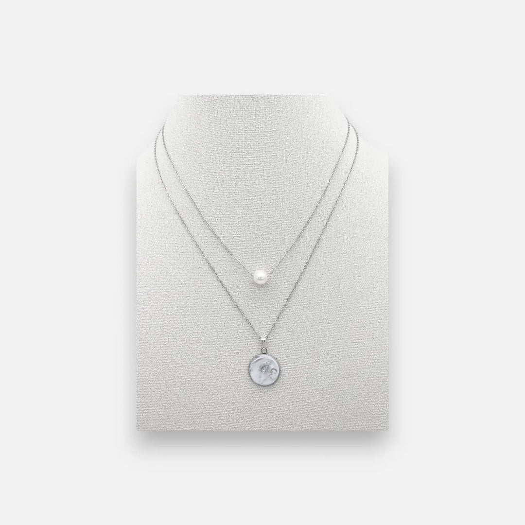 Natural Pearl Grace Double Layer