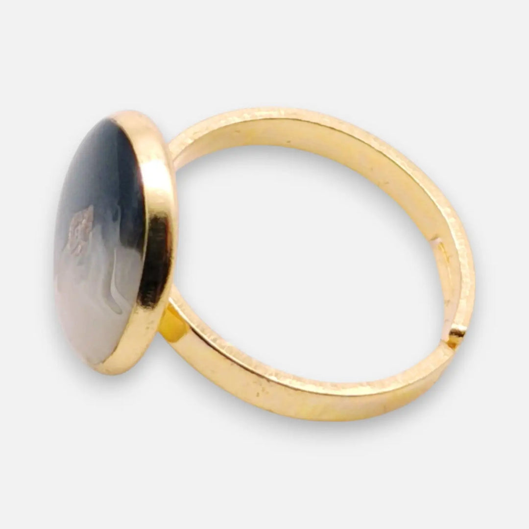 Noir Sand Ring - Unigröße (verstellbar)