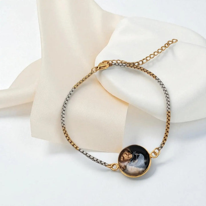 Noir Silver Gleam - Venezianerkette