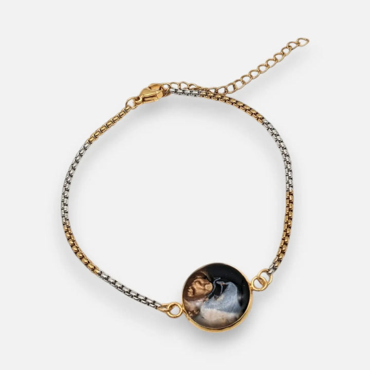 Noir Silver Gleam - Venezianerkette