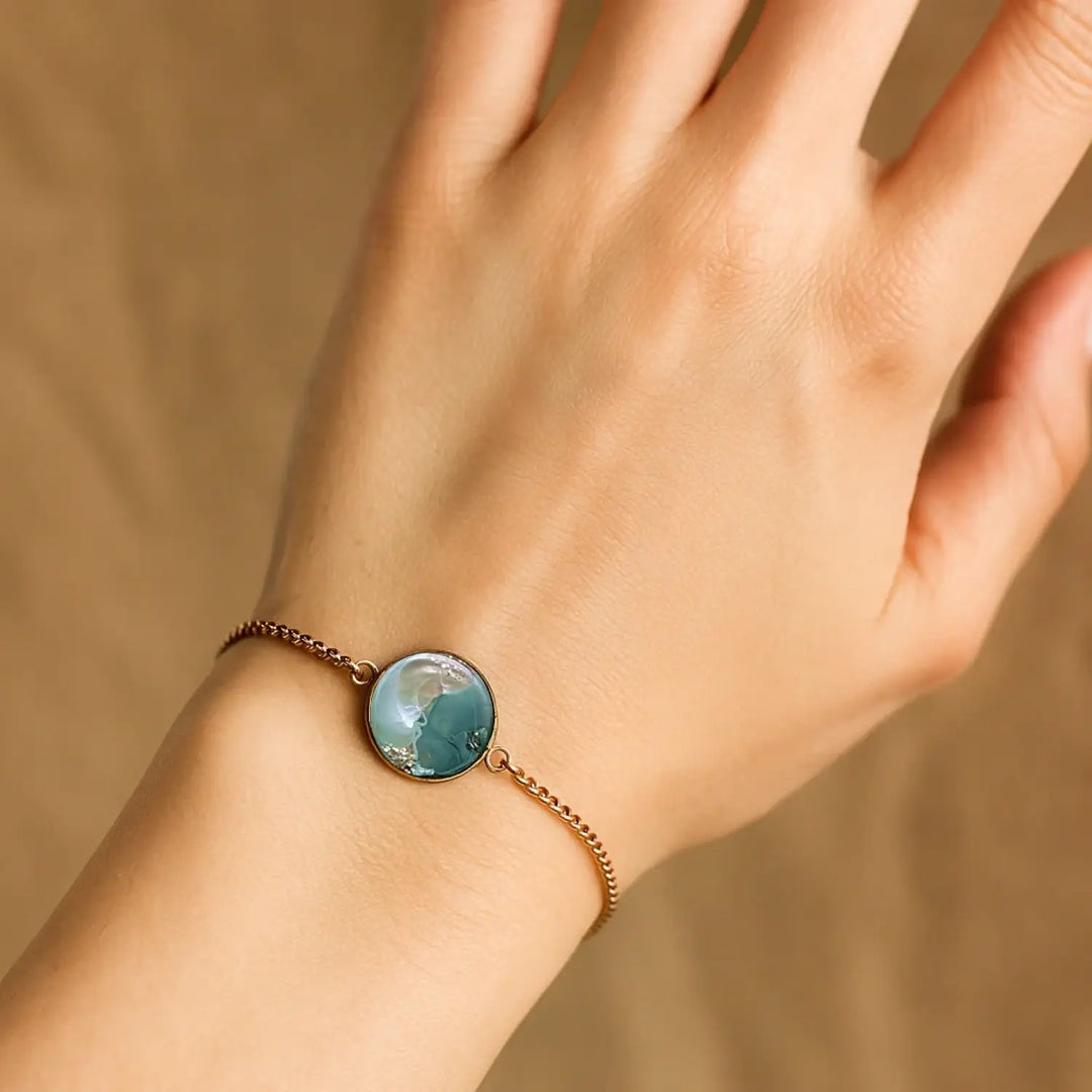 Ocean Meadow Beads - Kugelankerkette