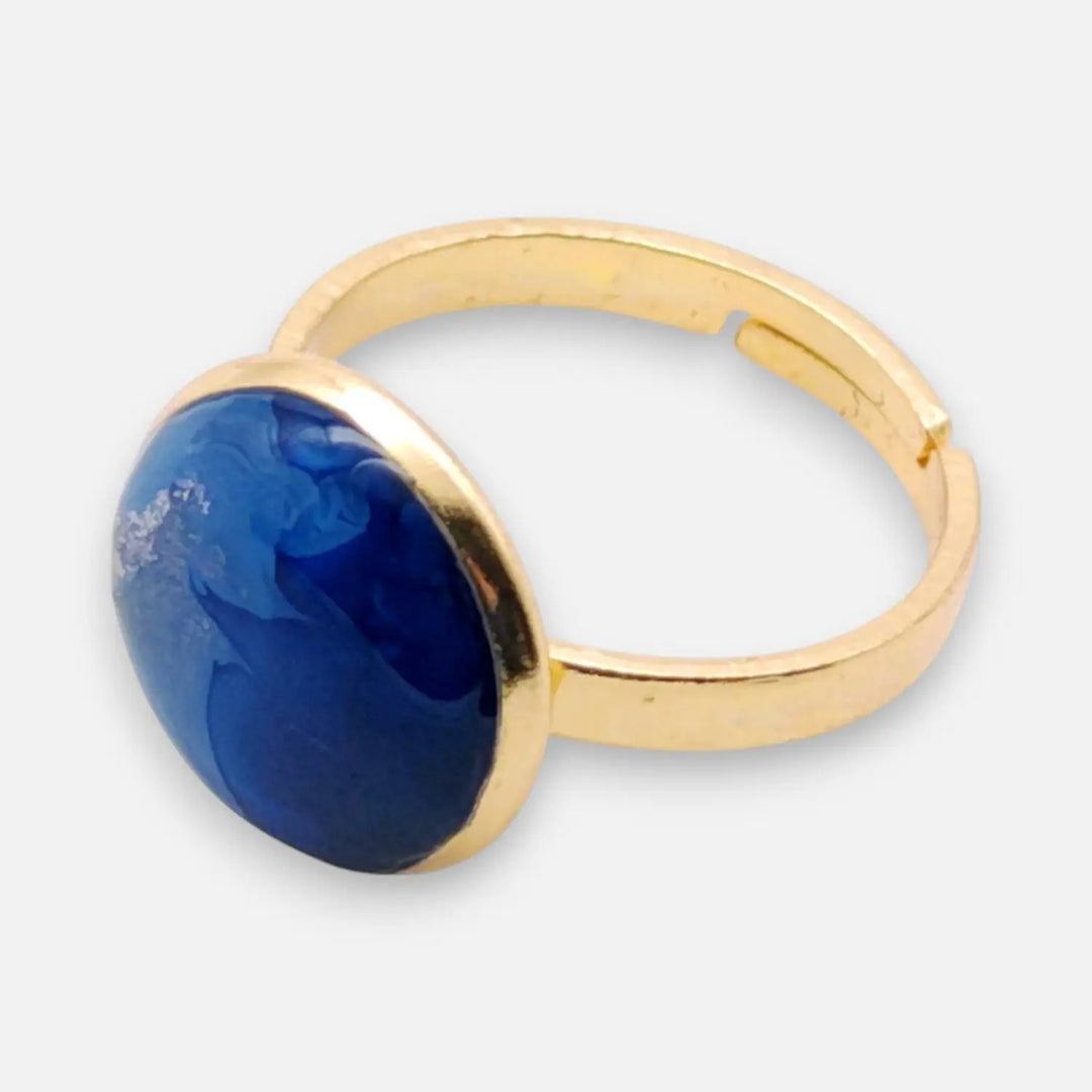 Ocean Steel Ring - Unigröße (verstellbar)