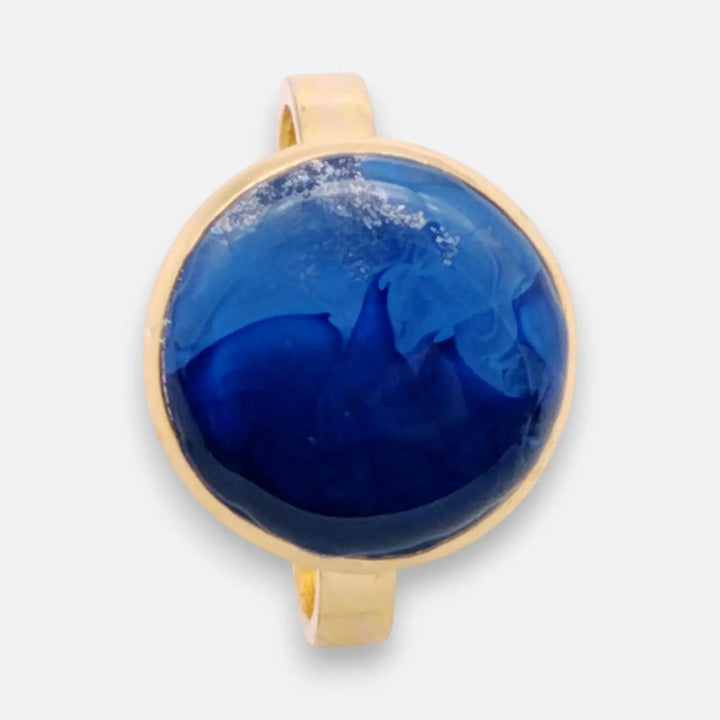 Ocean Steel Ring - Unigröße (verstellbar)