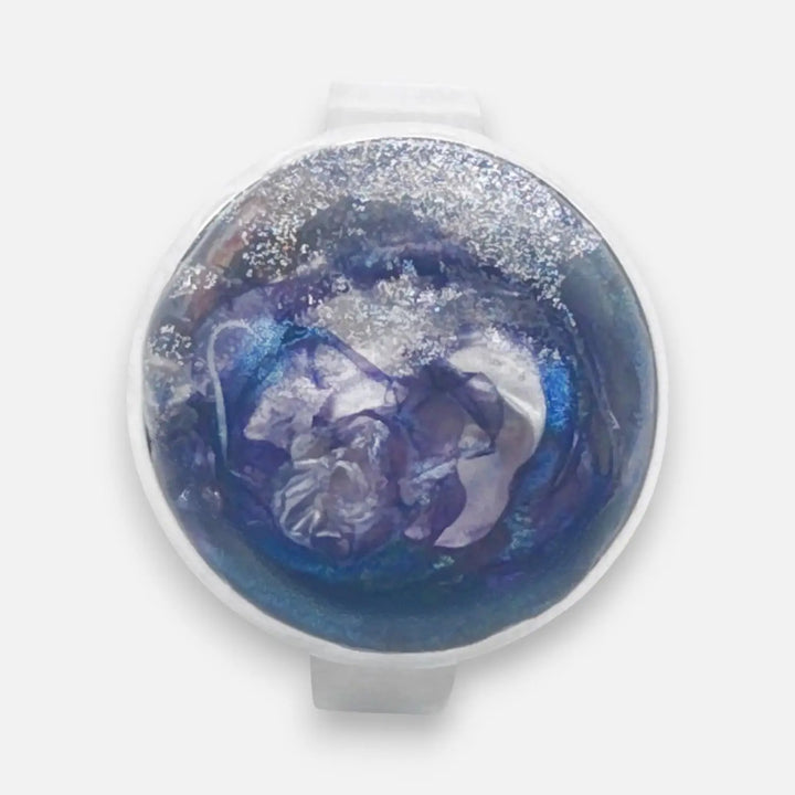 Pearl Crystal Ring - Unigröße (verstellbar)