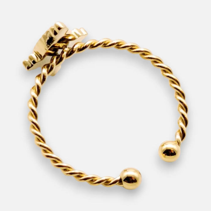 Pearl Dot Ring - Unigröße (verstellbar)