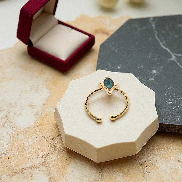 Pearl Dot Ring - Unigröße (verstellbar)