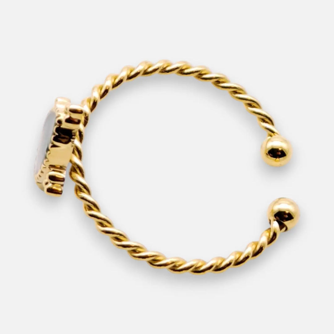 Pearl Dot Ring - Unigröße (verstellbar)