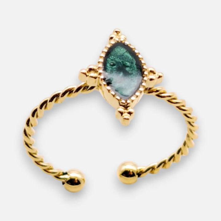 Pearl Dot Ring - Unigröße (verstellbar)