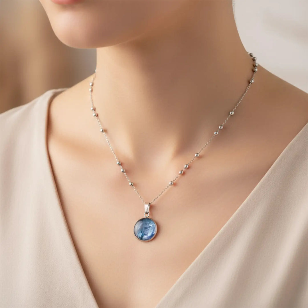 Pearl Mist - Kugelankerkette