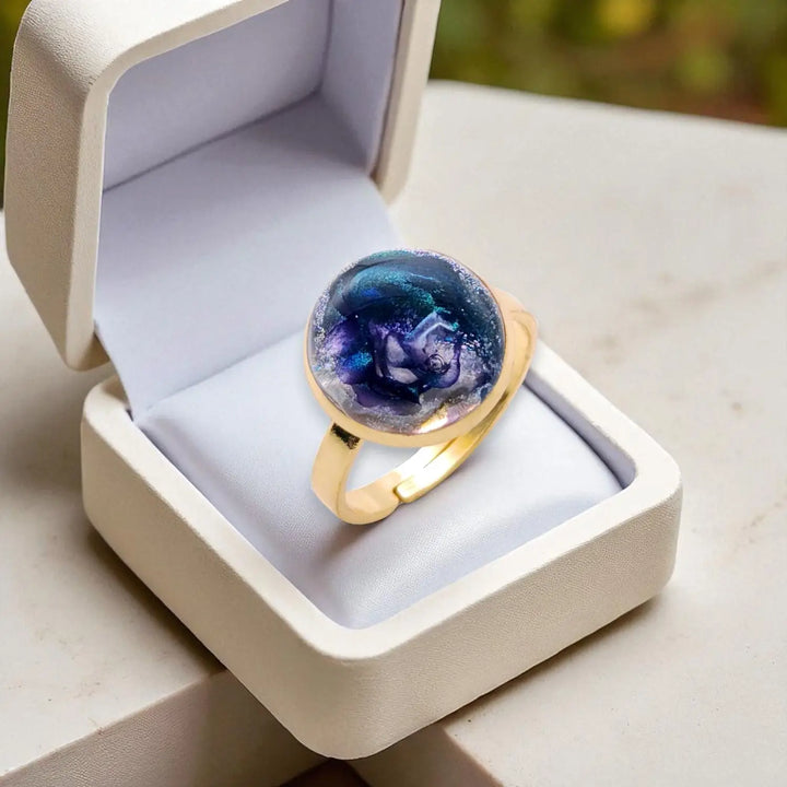 Pearl Shine Ring - Unigröße (verstellbar)