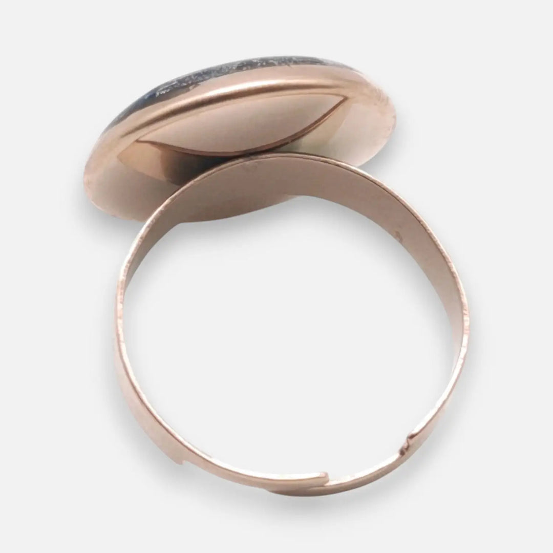 Pearl Steel Ring - Unigröße (verstellbar)