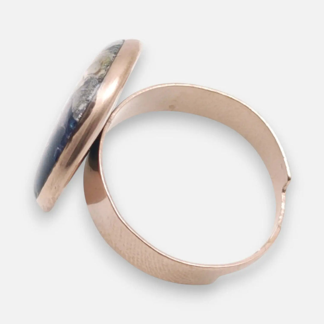 Pearl Steel Ring - Unigröße (verstellbar)