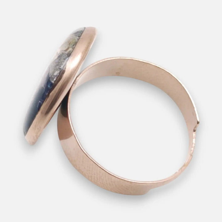 Pearl Steel Ring - Unigröße (verstellbar)