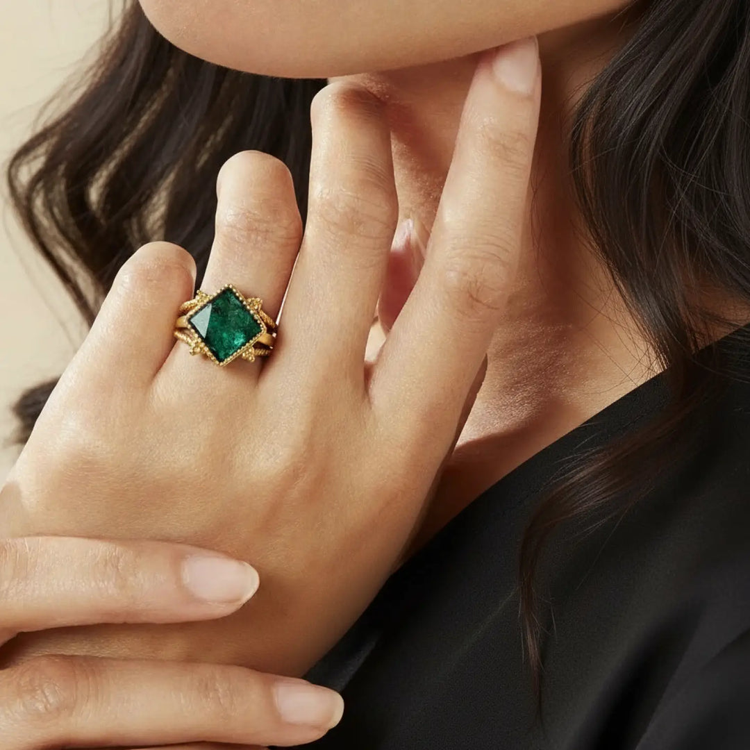 Pearl Whisper Ring - Unigröße (verstellbar)