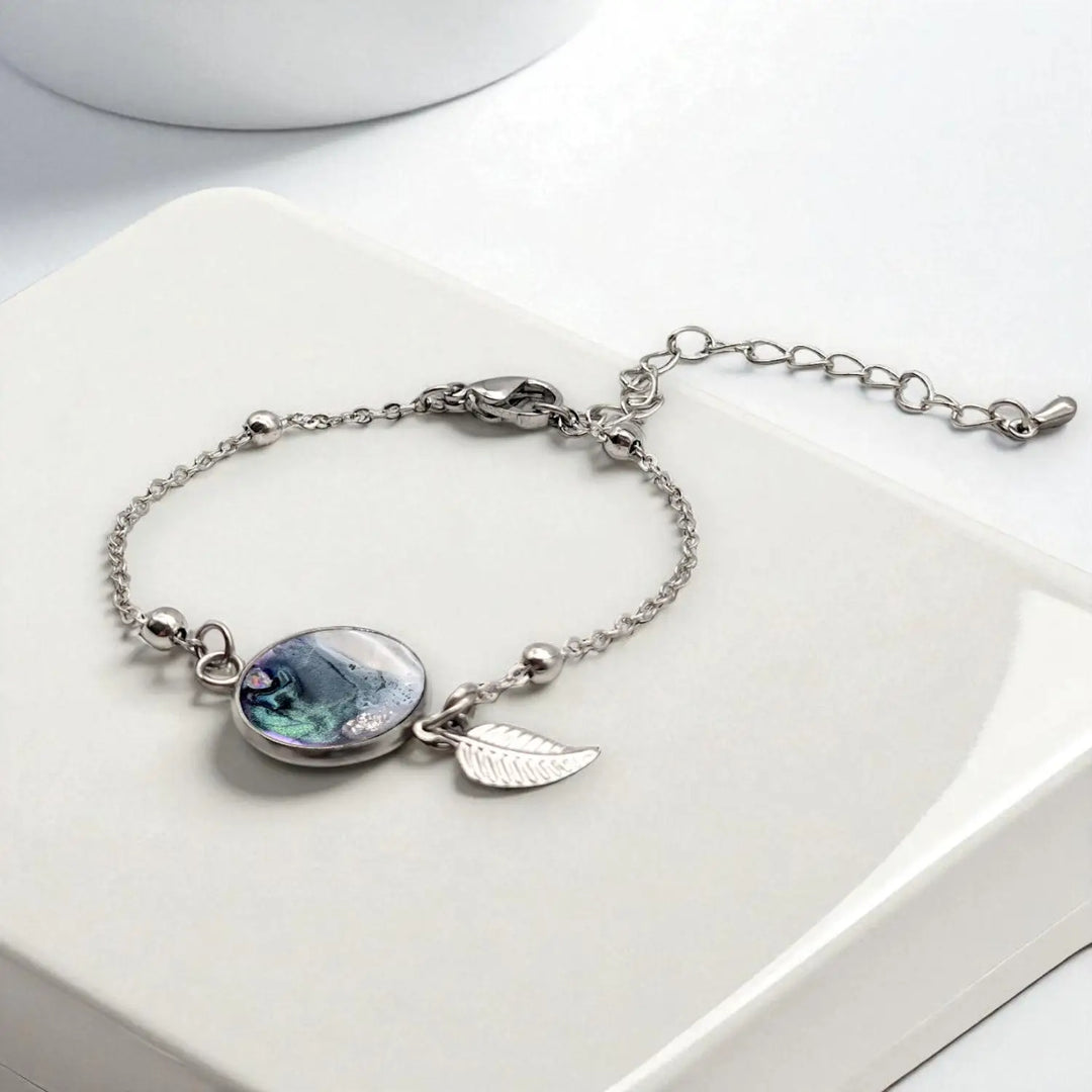 Perlmutt Delight - Kugelankerkette