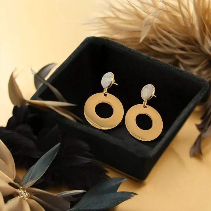 Reflective Elegance - Ohrstecker